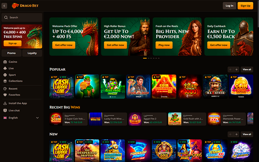 Dragobet screenshot